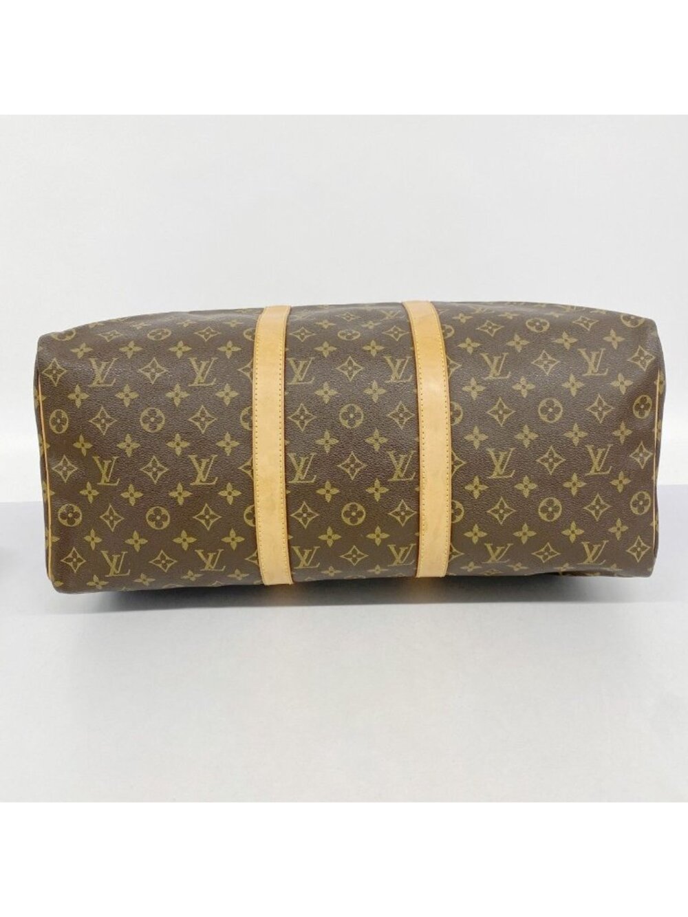 Louis Vuitton Boston Bag Monogram Keepall 50 Brown - Picture 3 of 10